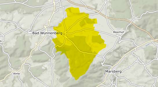 Immobilienpreisekarte Bad W&uuml;nnenberg F&uuml;rstenberg